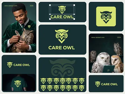Care Owl Minimal Logo Branding abstract owl logo care logo design care owl logo care owl logo design creative logo healthcare logo branding minimal logo branding minimal owl logo modern minimal logo modern owl logo owl branding design owl logo identity professional owl logo protection symbol logo simple owl logo therapy brand logo trust and protection logo trust logo design typography wellness brand identity