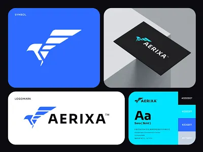 Futuristic Bird Logo | Drone, Delivery & AI Tech Brand Identity aerial aerialtech aitech bird logo brandidentity branding drone eagle logo falcon bird logo geometric logo logo logodesign logomark logotype minimal logo modern logo startup tech logo tech startup visual identity