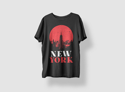 New York t-shirt design design graphic design illustration streetwear t shirt design typography vector