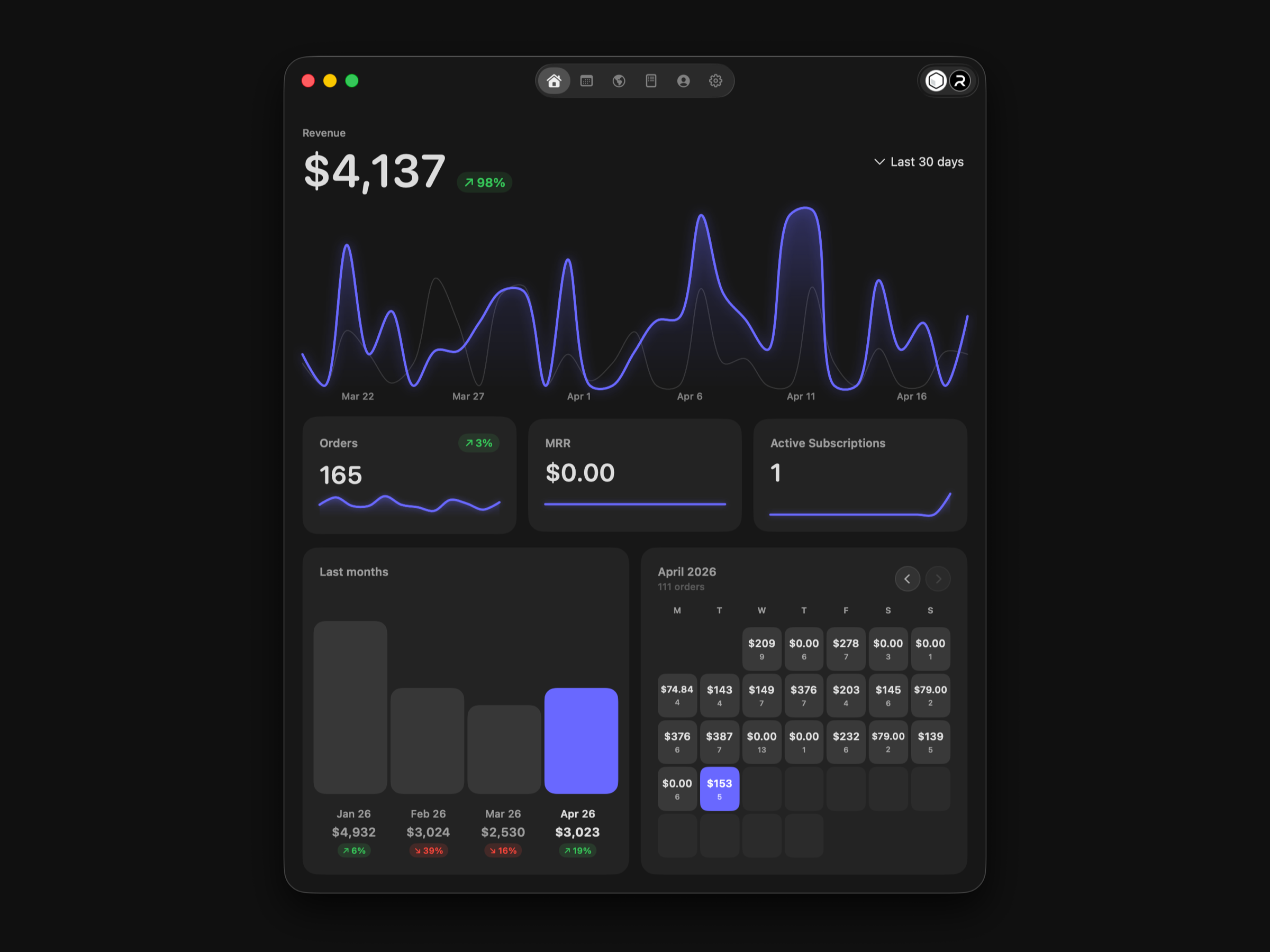 Revone app for macOS