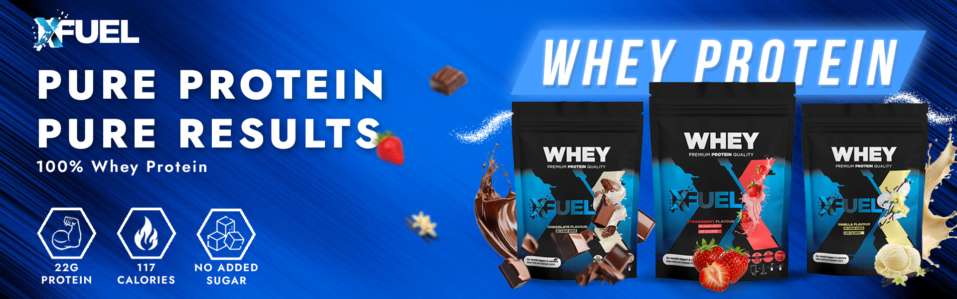Website Banner Design for Supplement Brand