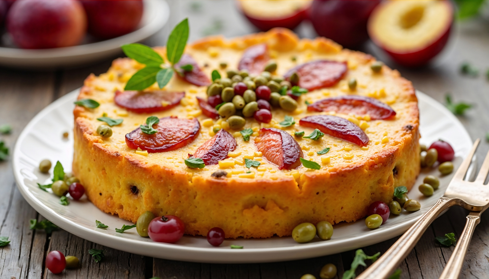 The image shows an Italian frittata