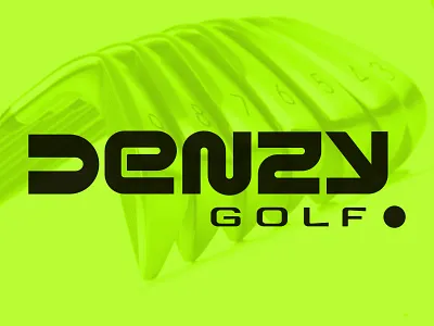 Denzy Golf branding bruner design design wisely golf graphic icon illustration logo vector