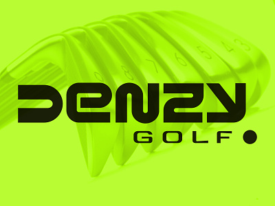 Denzy Golf branding bruner design design wisely golf graphic icon illustration logo vector