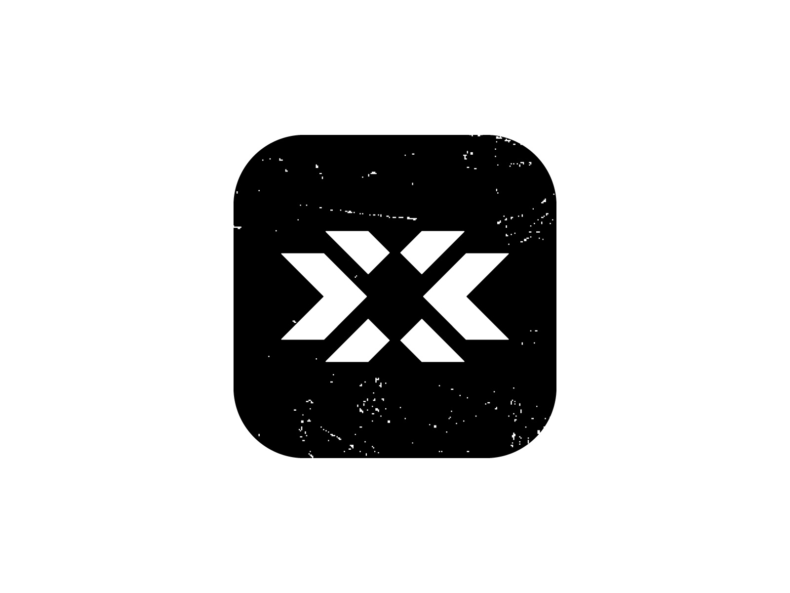 Example of Letter X icon logo design