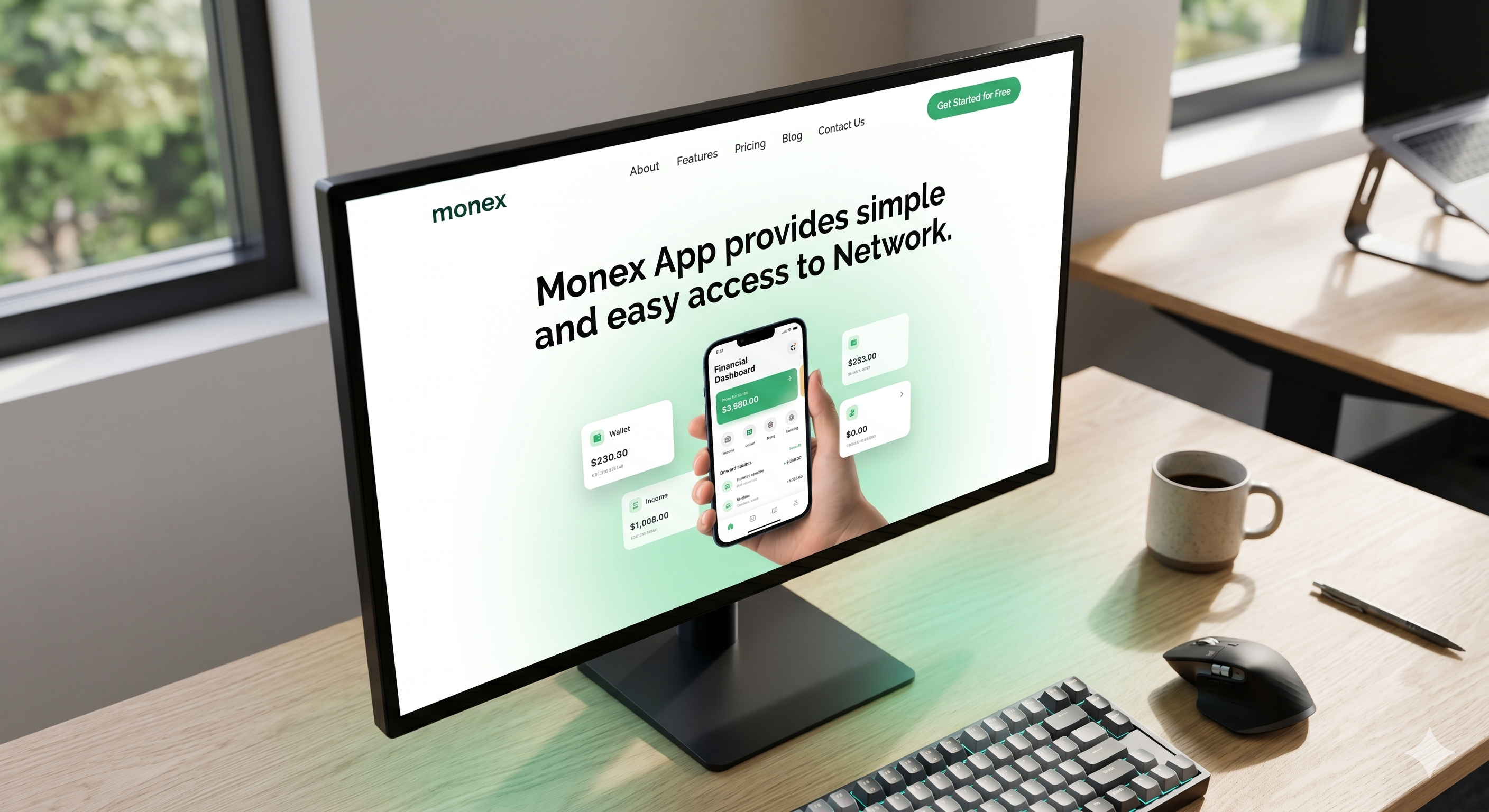 Example of Landing Page Design With Complete Setup