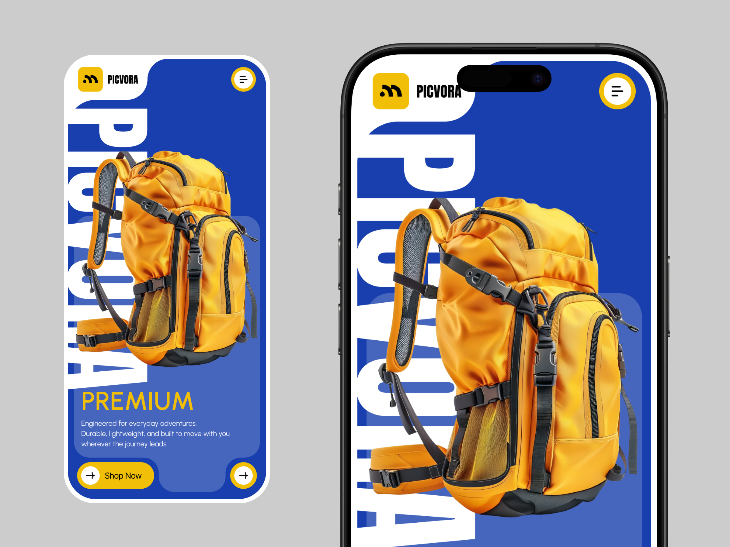 Modern eCommerce Mobile App Template by Creativilo for Creativilo - UX ...