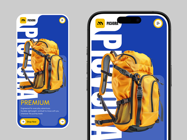 Modern eCommerce Mobile App Template by Creativilo for Creativilo - UX ...