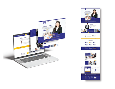 Consultancy Web Page Design ui webpage