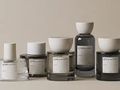 Arcura | Aroma Brand | Packaging AI Identity ai aroma brand identity branding cosmetics design graphic design identity identity system logo perfumes