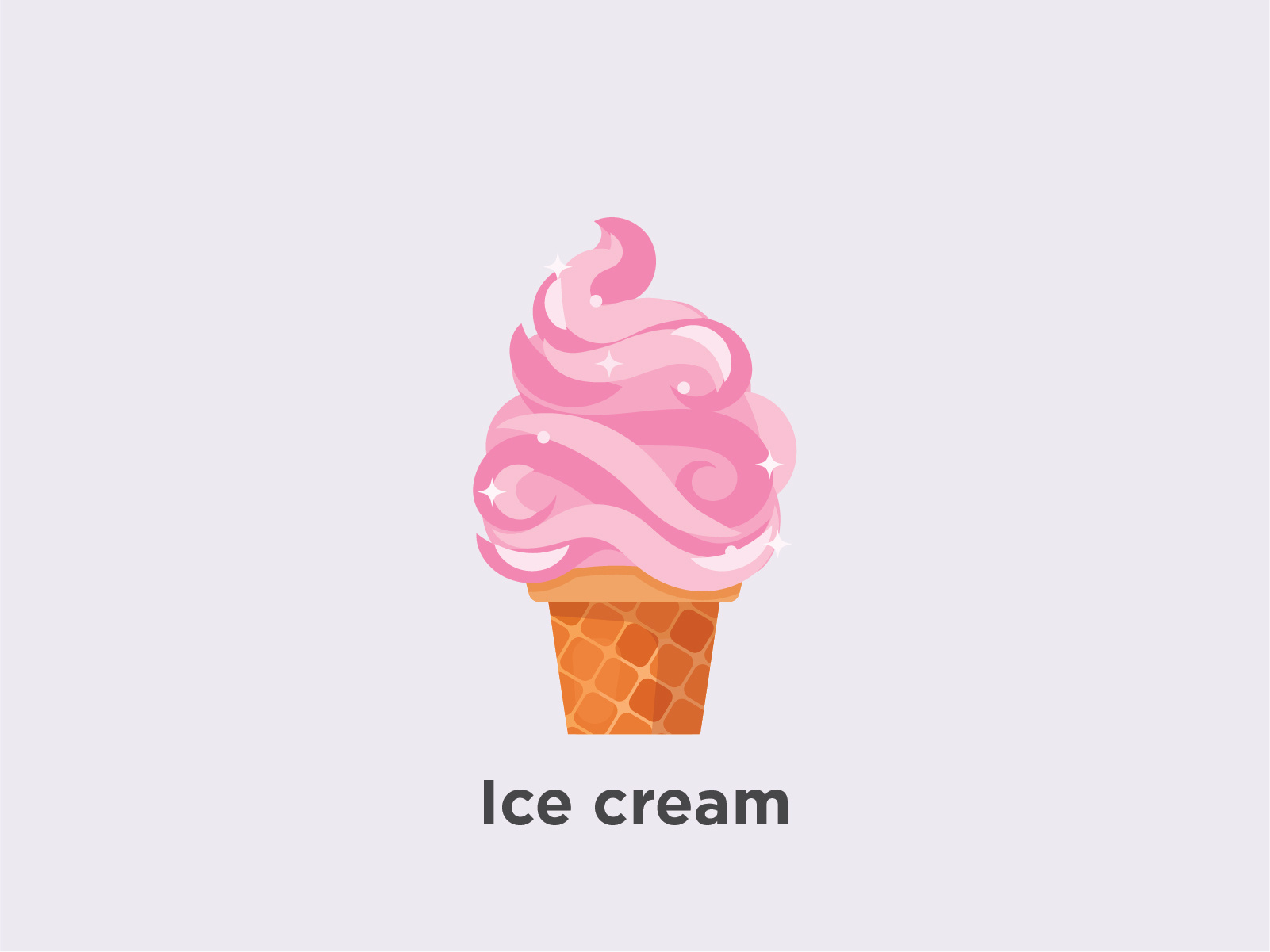 🍦 Creamy Ice Cream Vector