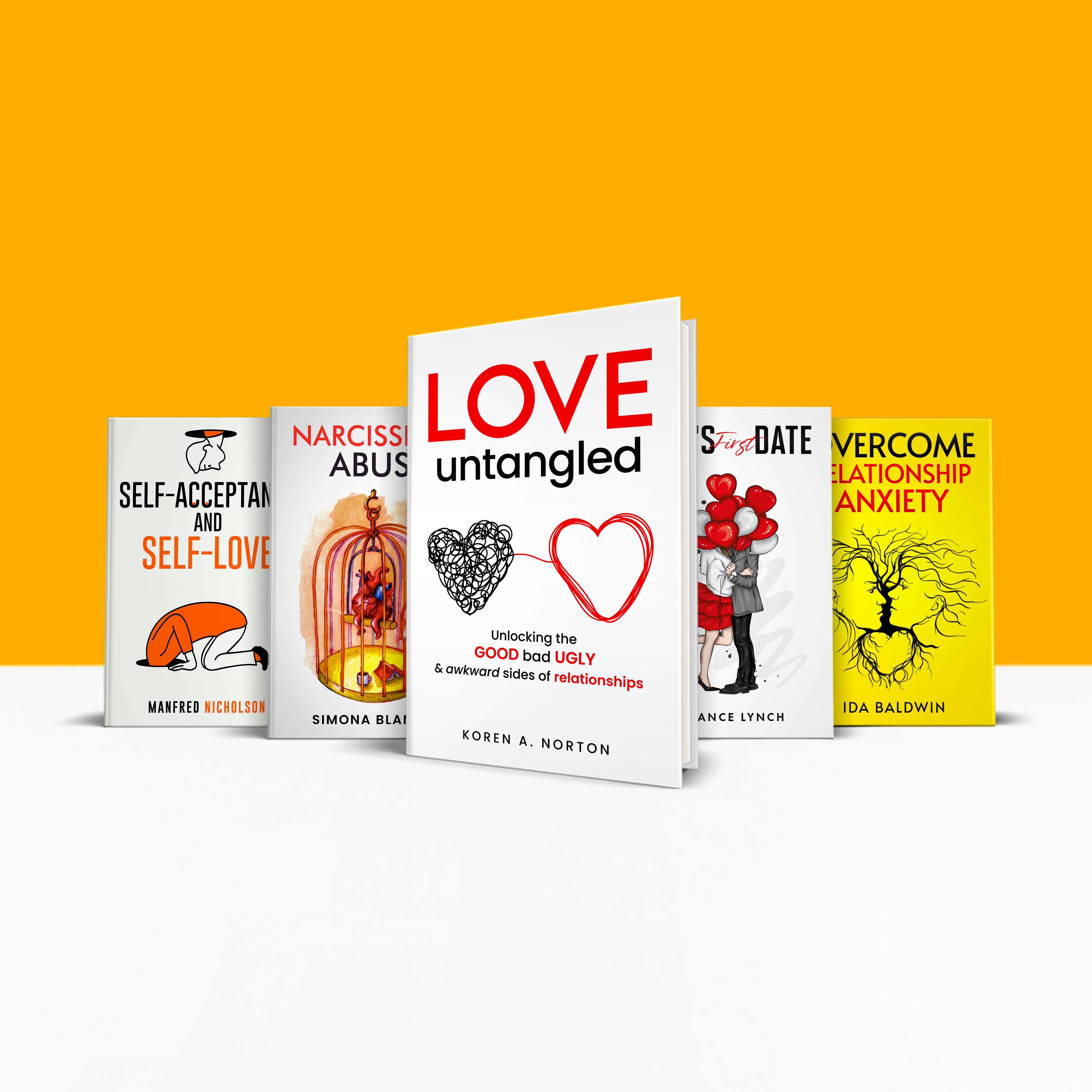 Self-Help Book Cover Collection author branding book cover book design branding ebook cover editorial design graphic design publishing self help typography