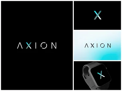 Axion - X Futuristic Wordmark Logo brand branding design font futuristic graphic design identity letter x lettering lettermark logo logo design minimal minimalist modern simple tech typography wordmark x