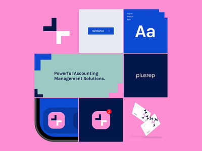 Plusrep Branding Moodboard brand brand guide brand style guide branding color logo colorful logo creative logo logo logo concept logo mark logo symbol minimal minimal logo simple logo startup typography visual identity wordmark