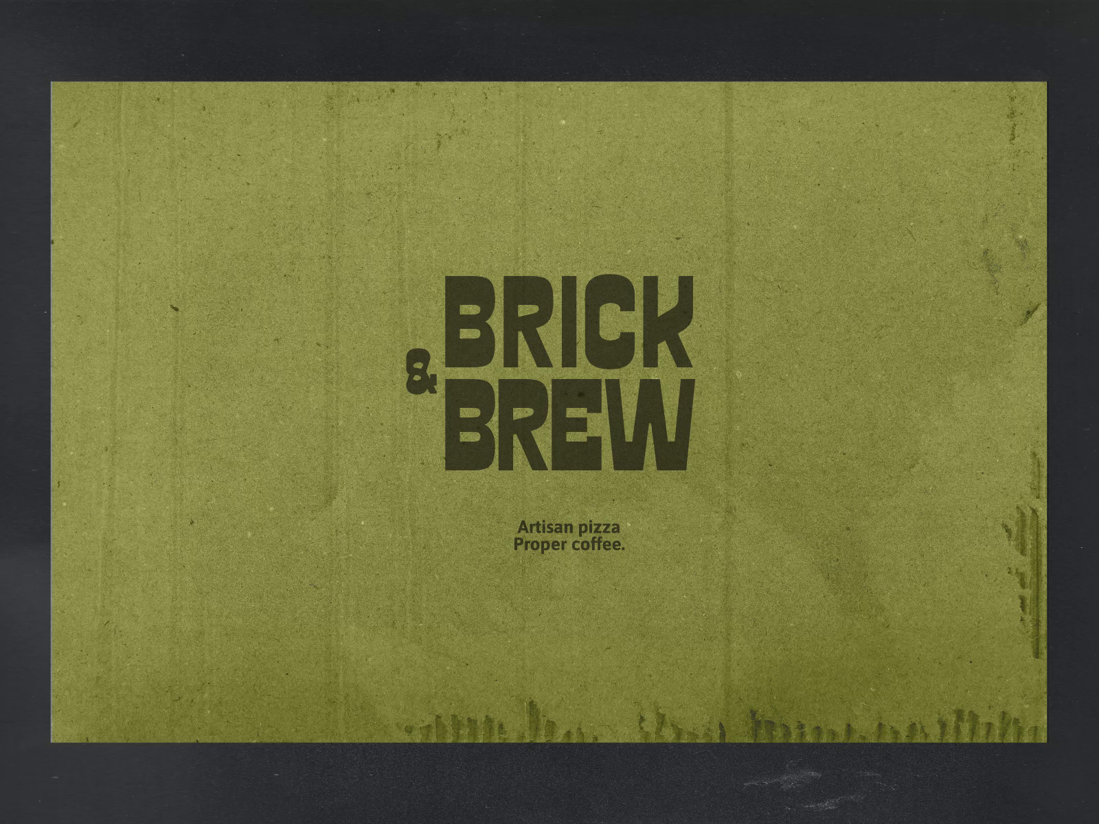 Brick & Brew Logo Animation