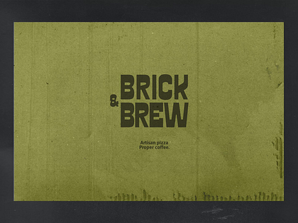 Brick & Brew Logo Animation