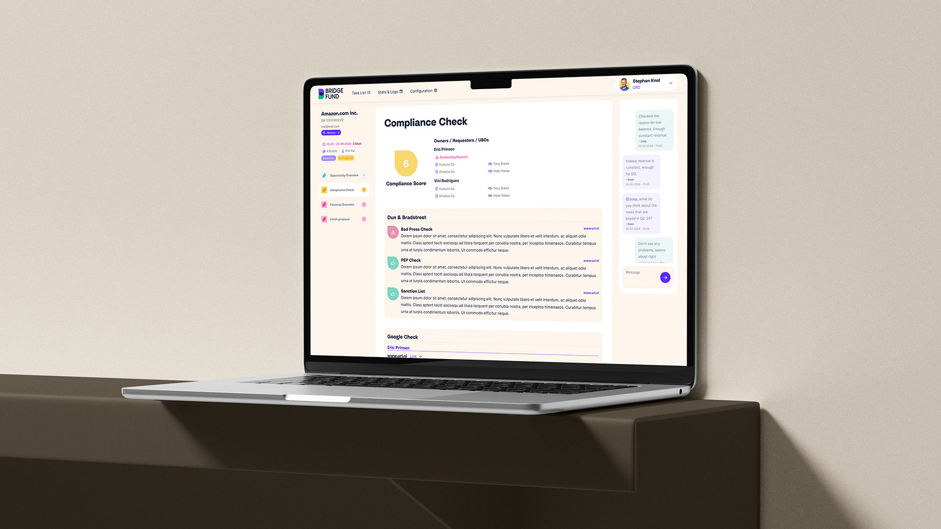 Example of High Fidelity UI/UX & Product Design