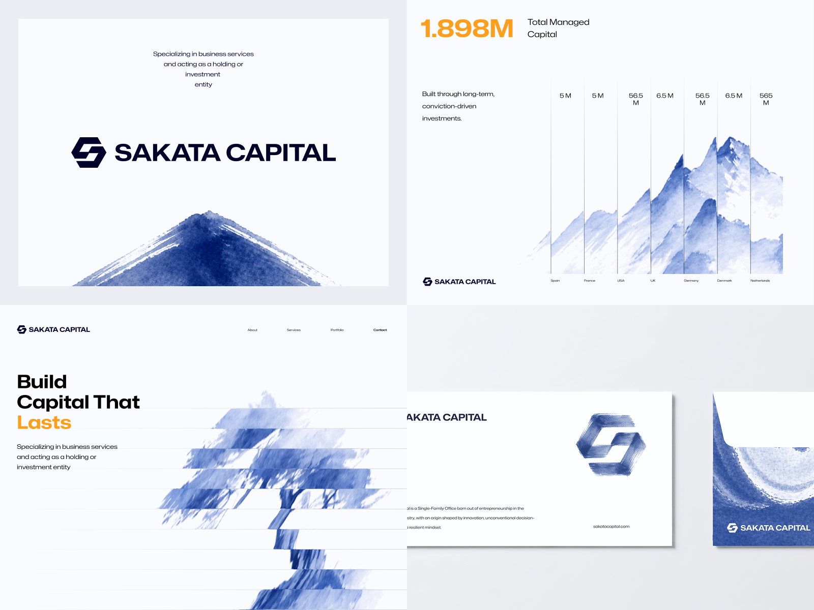 Sakata Capital Branding ai bitcoin blockchain branding coin crypto defi exchange family fintech fund gradient icon identity japan lepisov logo tech watercolor web3