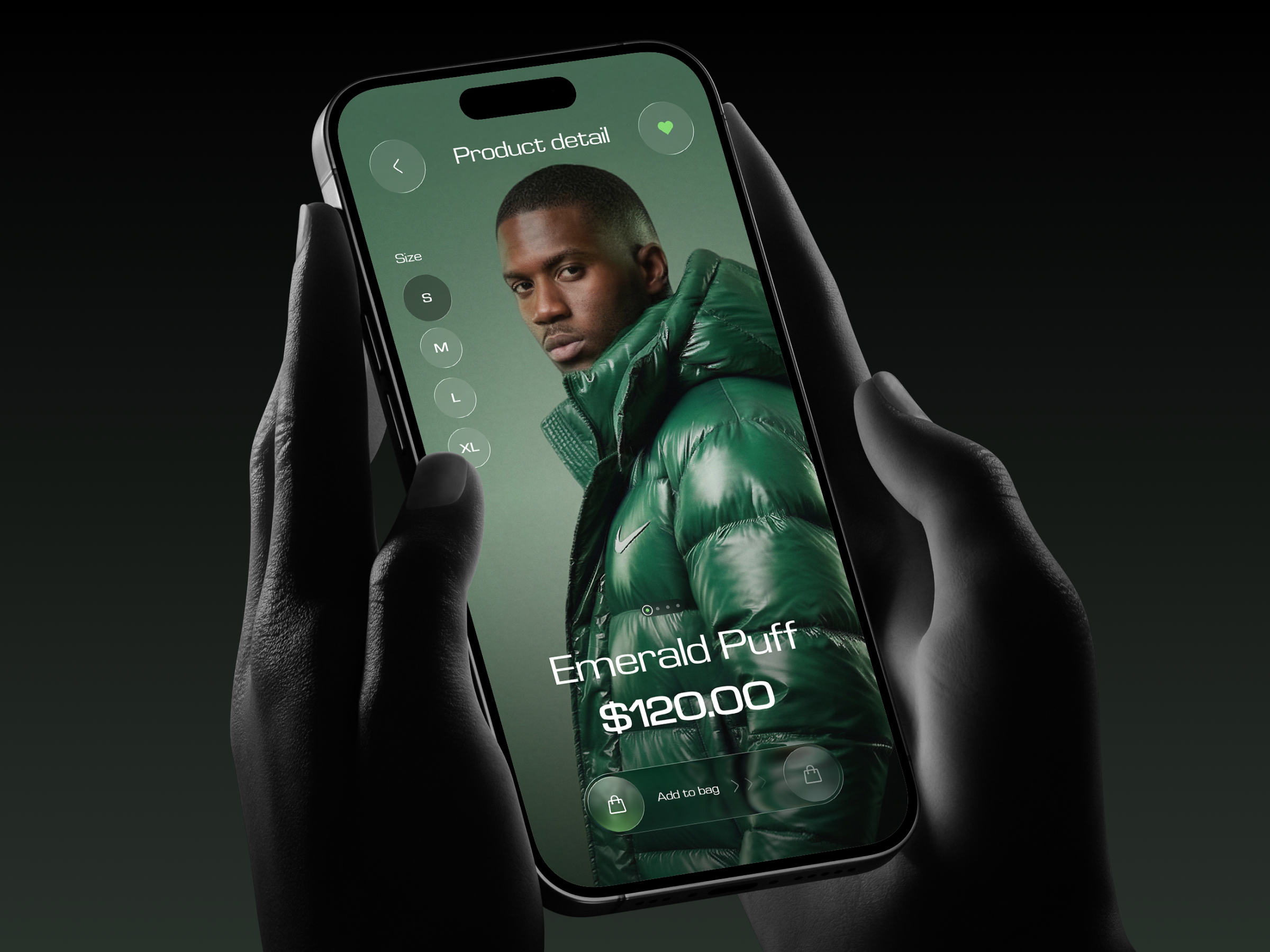 Nike - Fashion E-commerce App ai app design artificial intelligence cart ecommerce fashion futuristic innovation inspiration ios minimalism mobile design nike product design product detail shopping ui design ux design