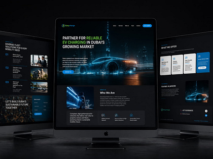 Web Design for Automotive Industry Brand