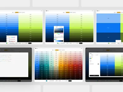 Structured Color System | Dizno app design color palette color system designer app graphic design mobile app design shade generator structured color system ui