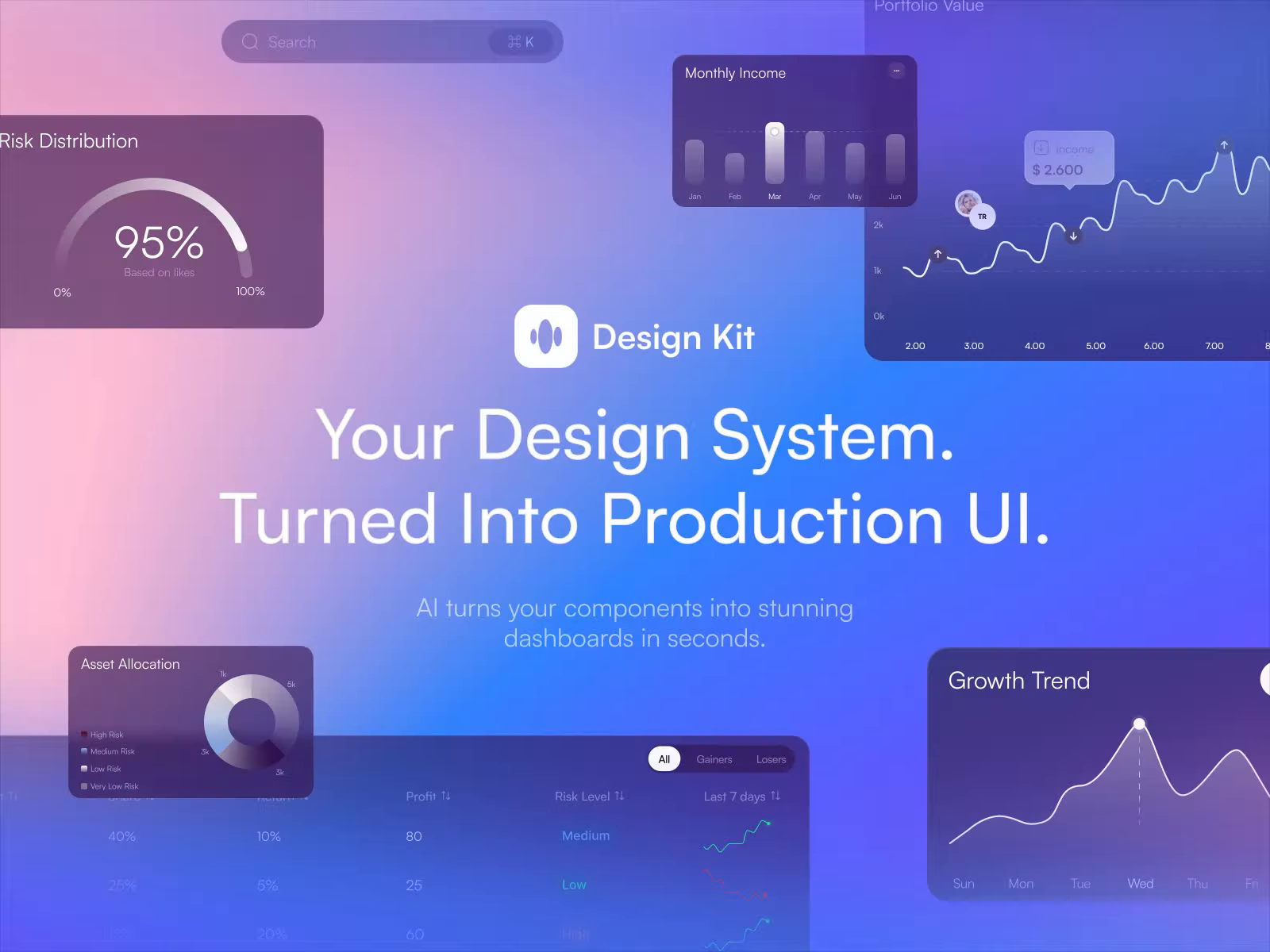 AI Design Kit - Your Design System. Turned Into Production UI.