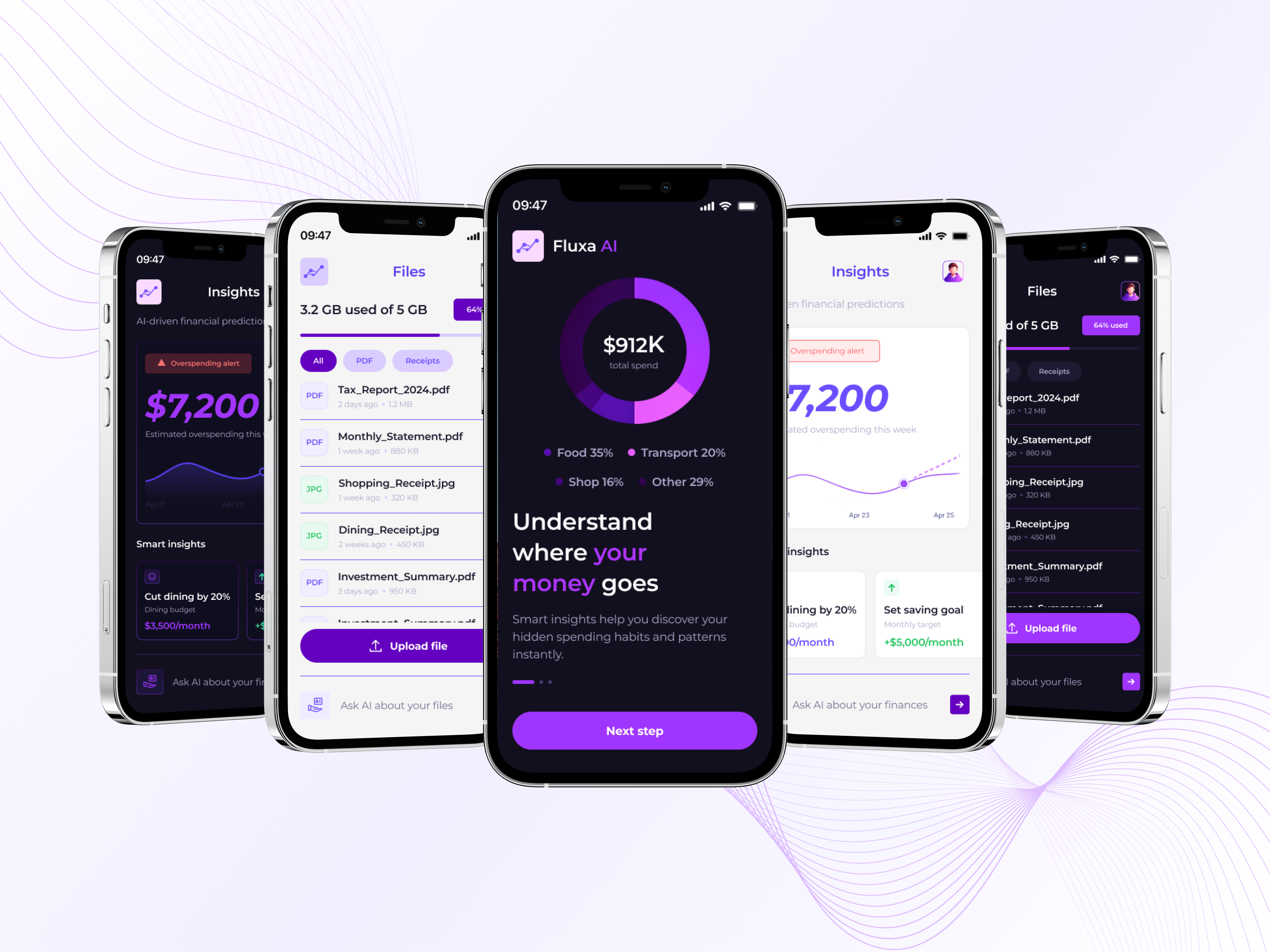 Example of Modern Saa S & Mobile App UI/UX Design