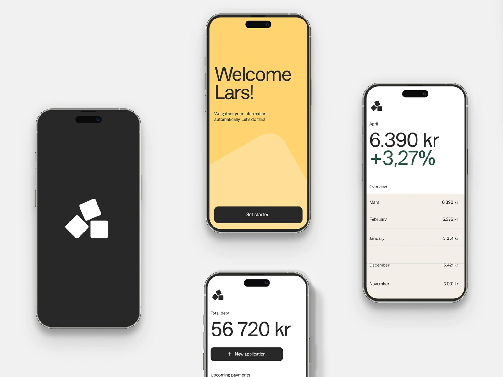 Debt Control App Concept