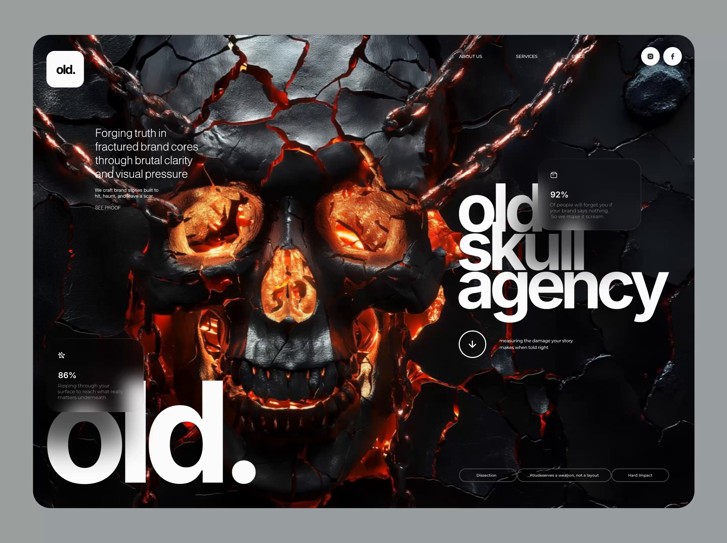 Old Skull Agency Website