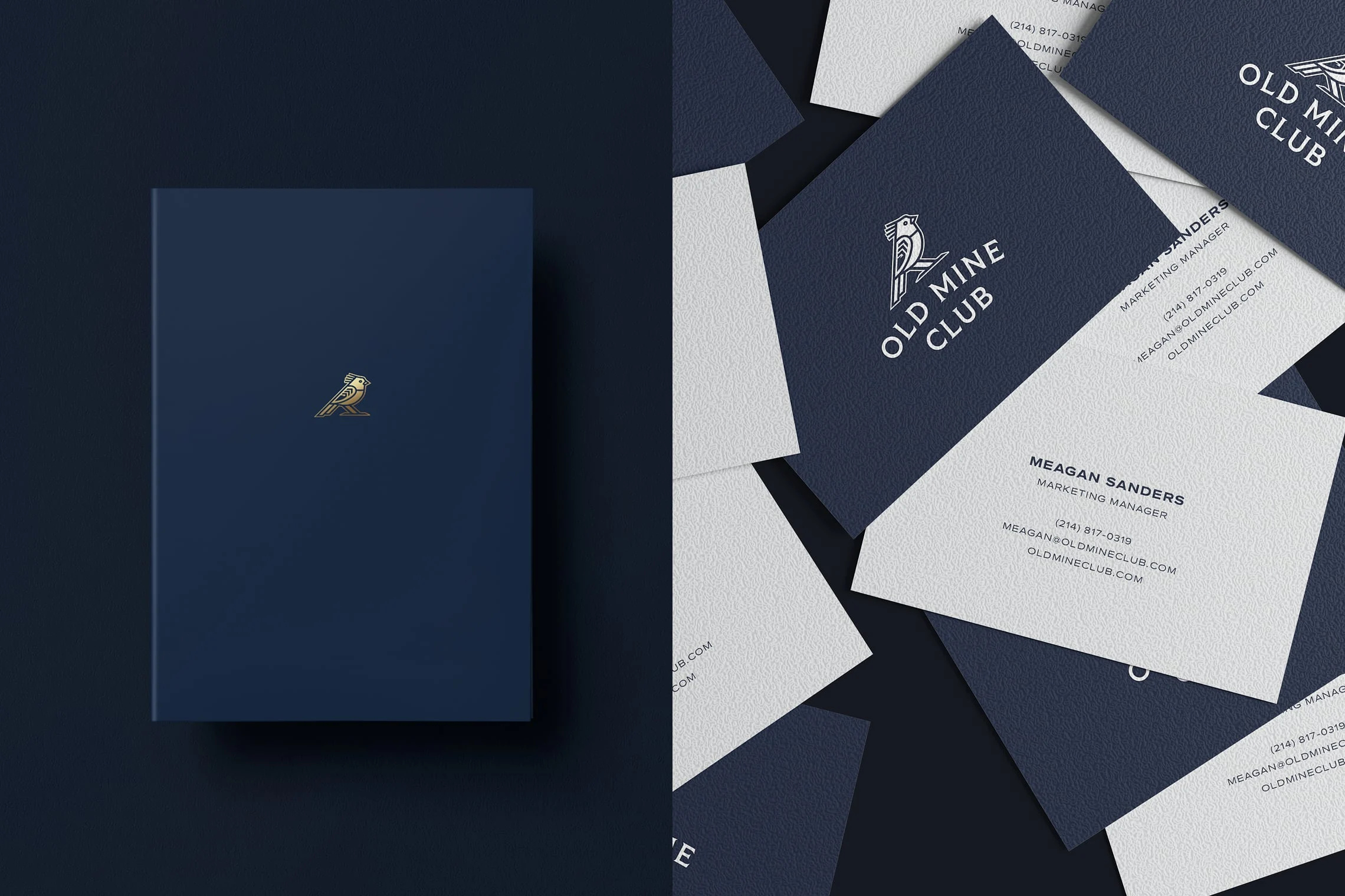 Old Mine Club - branding