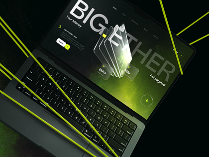 Big.Ether - Fintech UI design concept