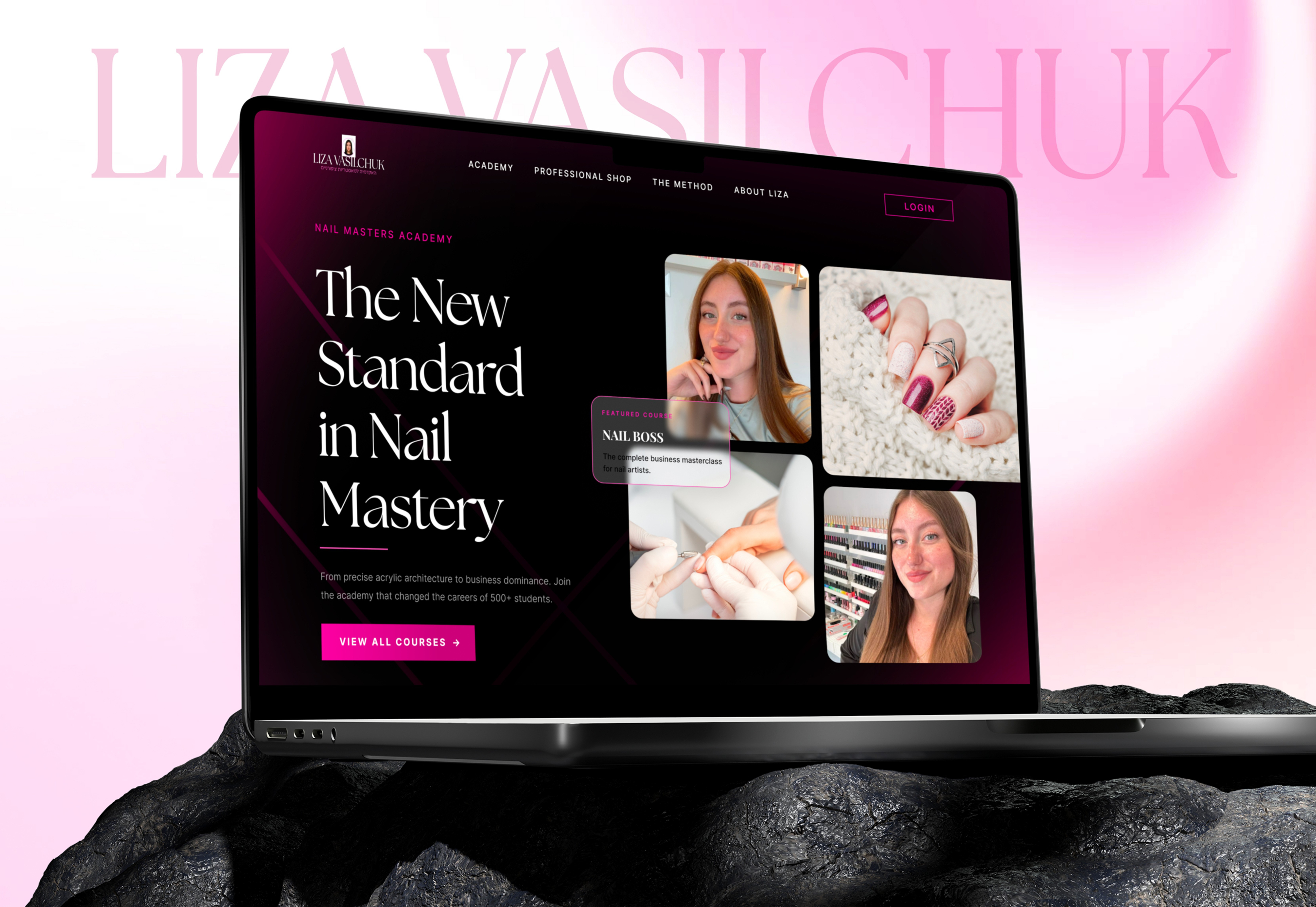 Example of Full Website Design + Development
