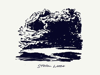 Stormy Weather drawing illustration