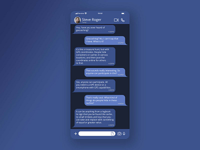 Daily UI Challenge #013 - Direct Messaging daily dailyui dailyuichallenge design direct messaging ui