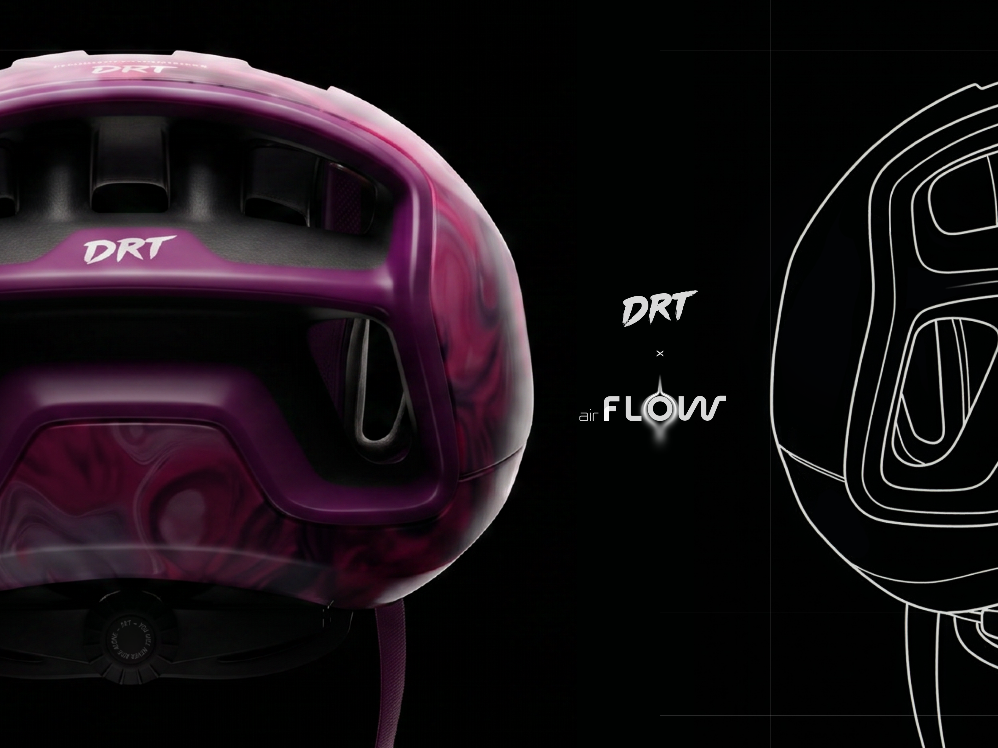 DRT × airFLOW 3d airflow amsterdam branding conceptdesign cycling cyclingculture design drt graphic helmet identitydesign illustration motiondesign patterndesign productdesign sport sportdesign typedesign visualsystem