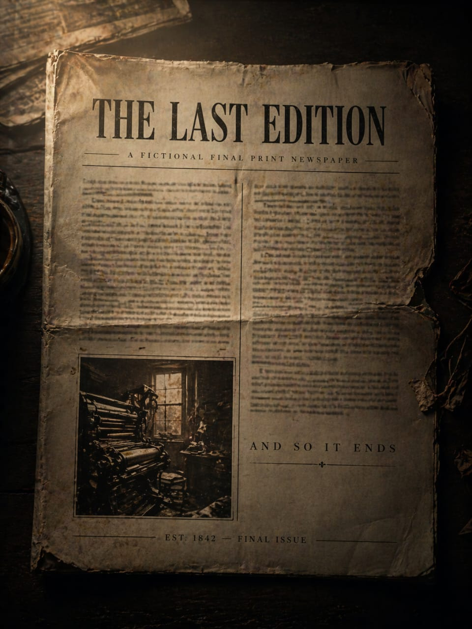 LAST EDITION: A Visual Study on Legacy and the Passage of Time 3d animation brand brand designer branding creative creative director design graphic design logo motion graphics poster poster design poster designer ui visual visual design visual designer