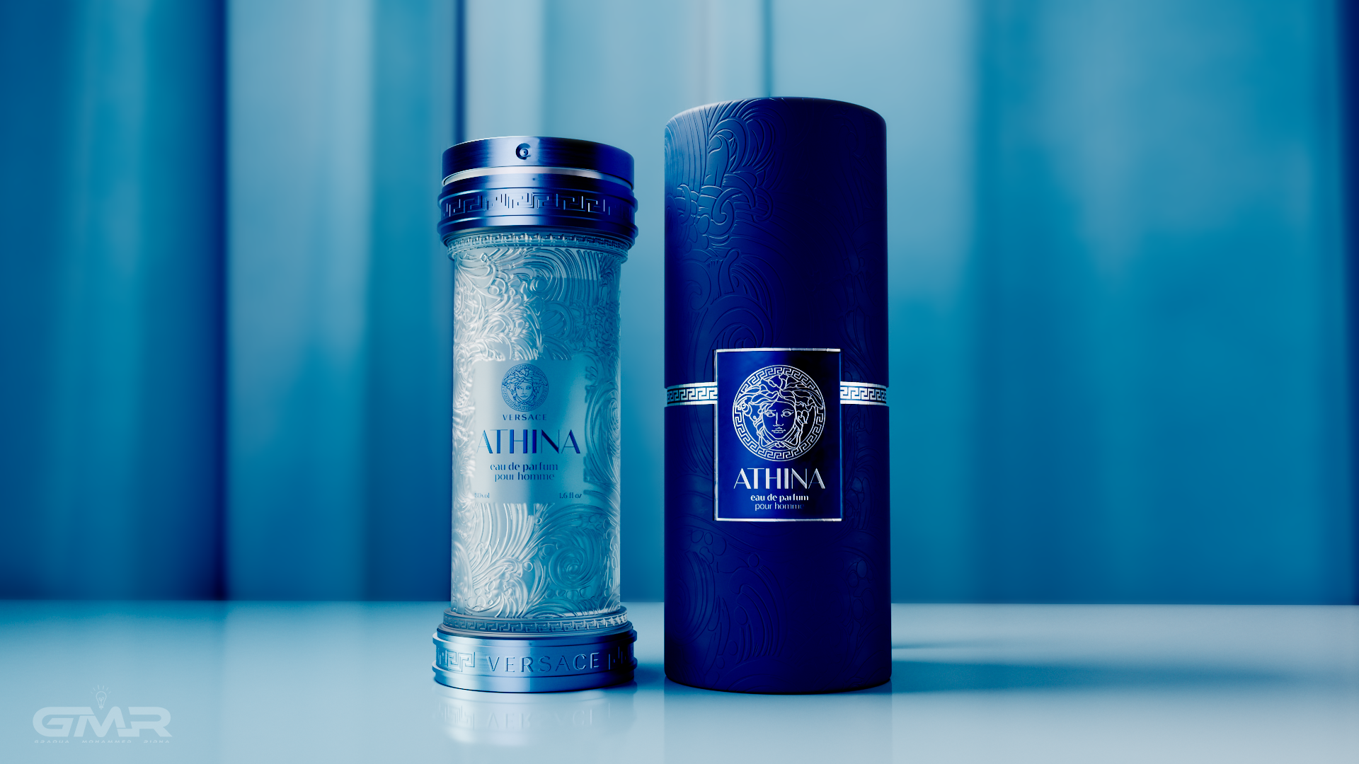 Packaging Design - Parfume (Concept) 3d bottle design graphic design packaging design parfume packaging