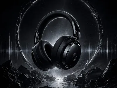 OBSIDIAN: Defining the Future of Premium Audio Design 3d animation brand brand design brand designer branding creative creative director design graphic design logo motion graphics poster poster design poster designer ui visual visual design visual designer