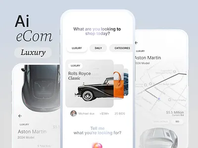 Ai ecommerce app design ai ai app ai app design ai ecom app ai ecommerce app ai shopping app app app design app designer app developer auction app crowdfunding ecom ecom app ecommerce app luxury app mobile app shopping app
