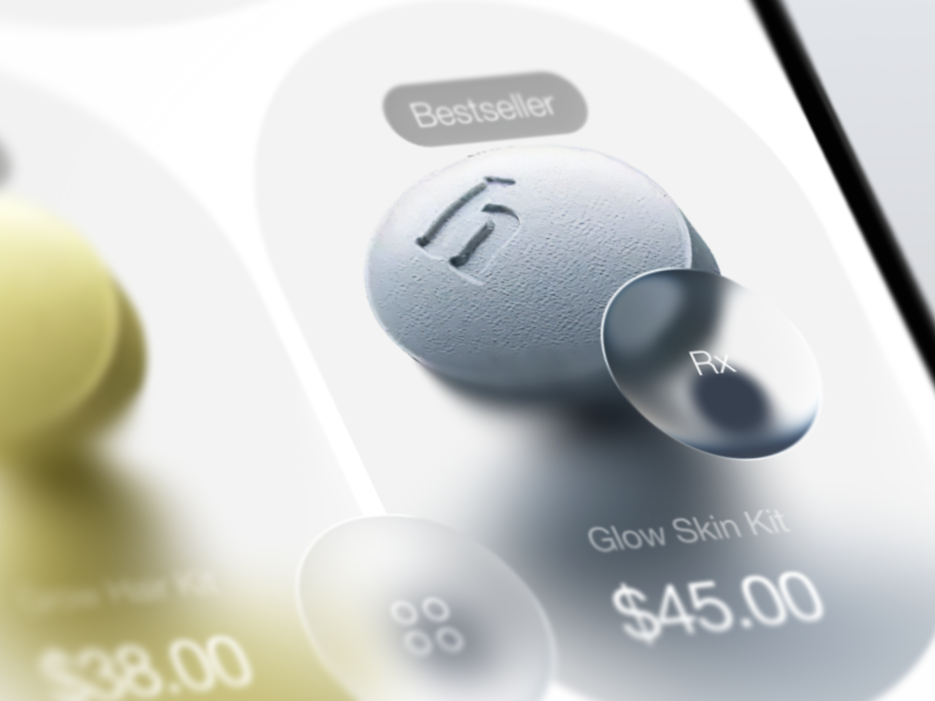 Hims UI — Healthcare Mobile App UX ai app app design b2b business crm dashboard design health healthcare hims interface mobile mobile design product rondesign saas software ui ux