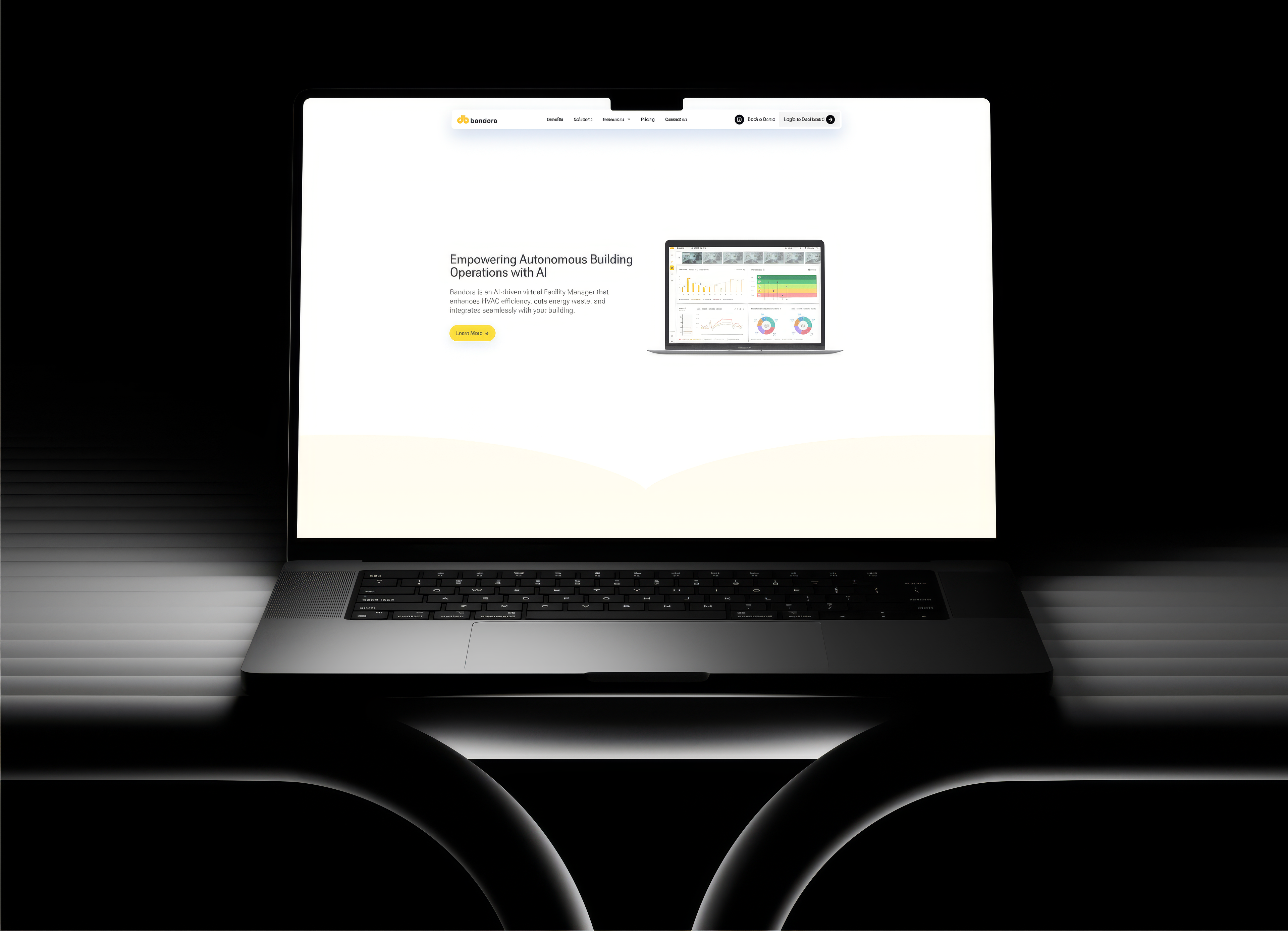 BandoraSystems Website energy website figma product design ui uiux ux web design website design