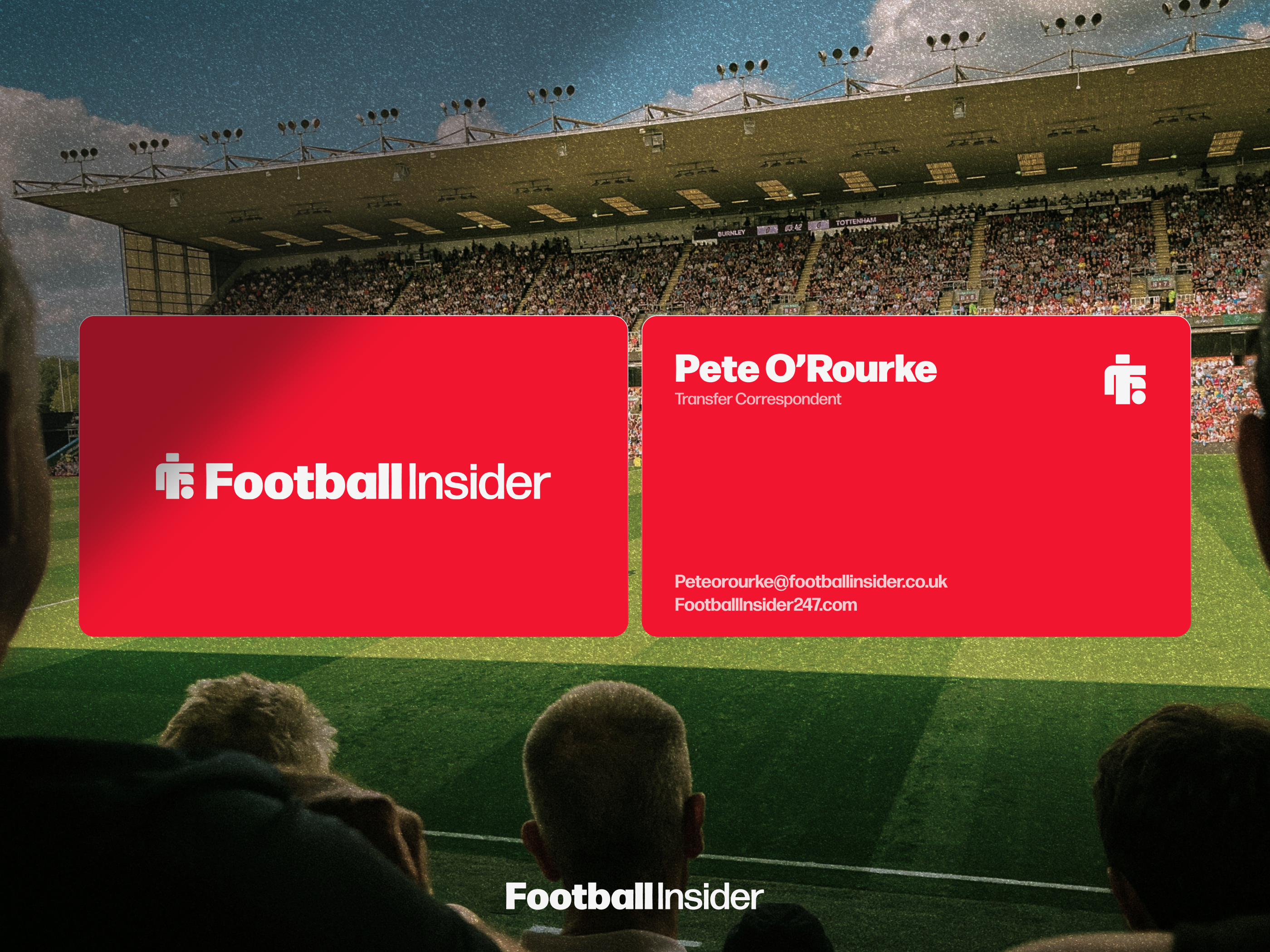 Football Insider Business Card
