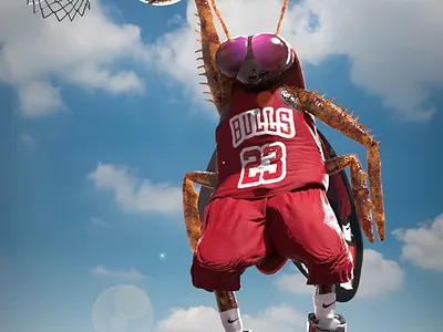 Micheal Jordan 3d 3d character 3d design animation character design cockroach design graphic design illustration keyshot render