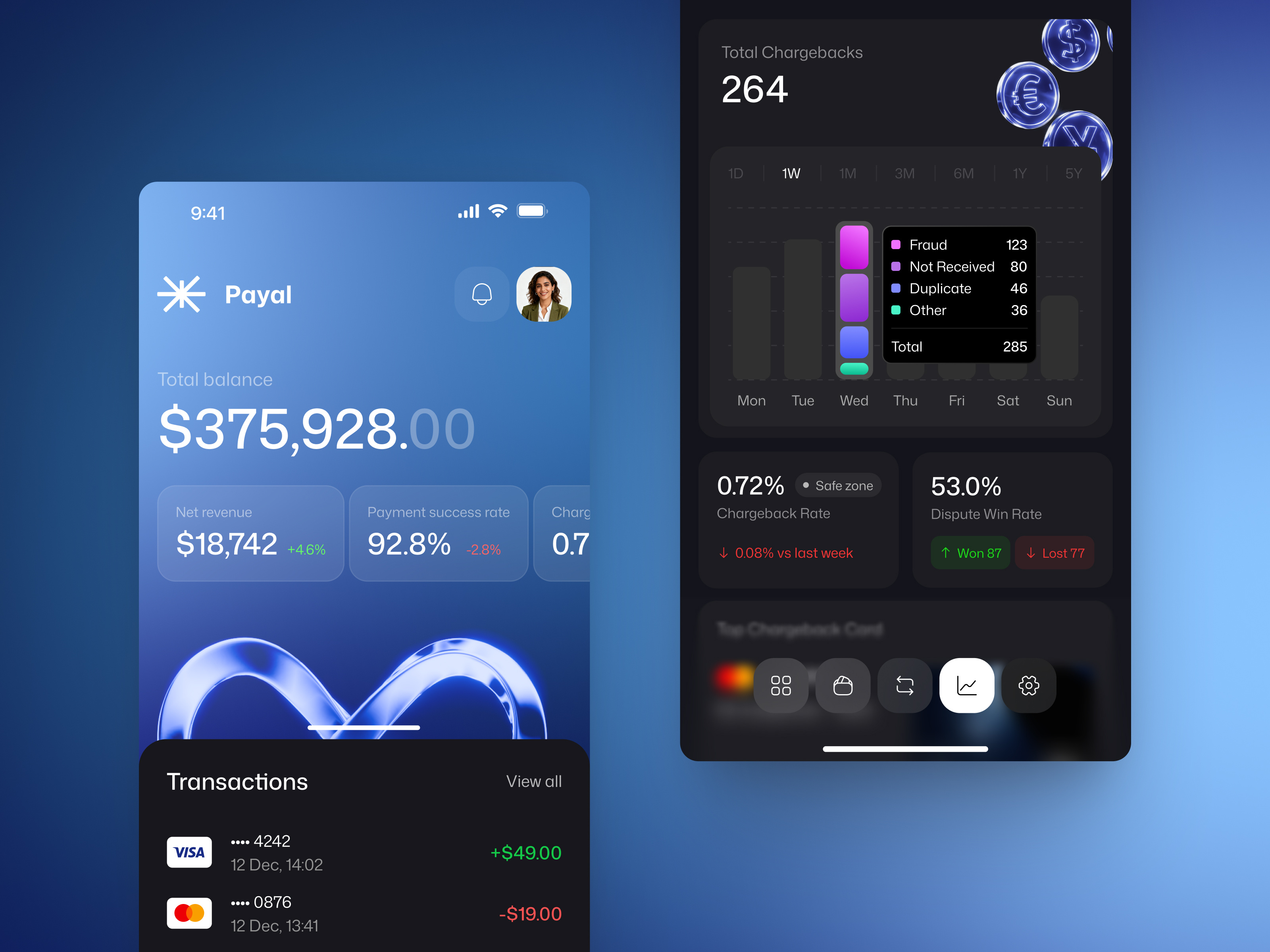 Example of Fintech Website | Design & Dev