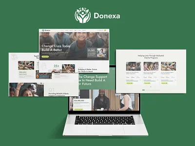 Donexa - Charity & Donation WordPress Theme annimation cenva figma freepik graphic design logo design photopea ui design ux design webdesign webflow website wrodpress