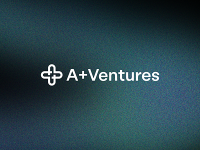 A+ Ventures logo branding capital design fintech gradient graphic design logo minimalistic noise symbol technology typography venture capital ventures