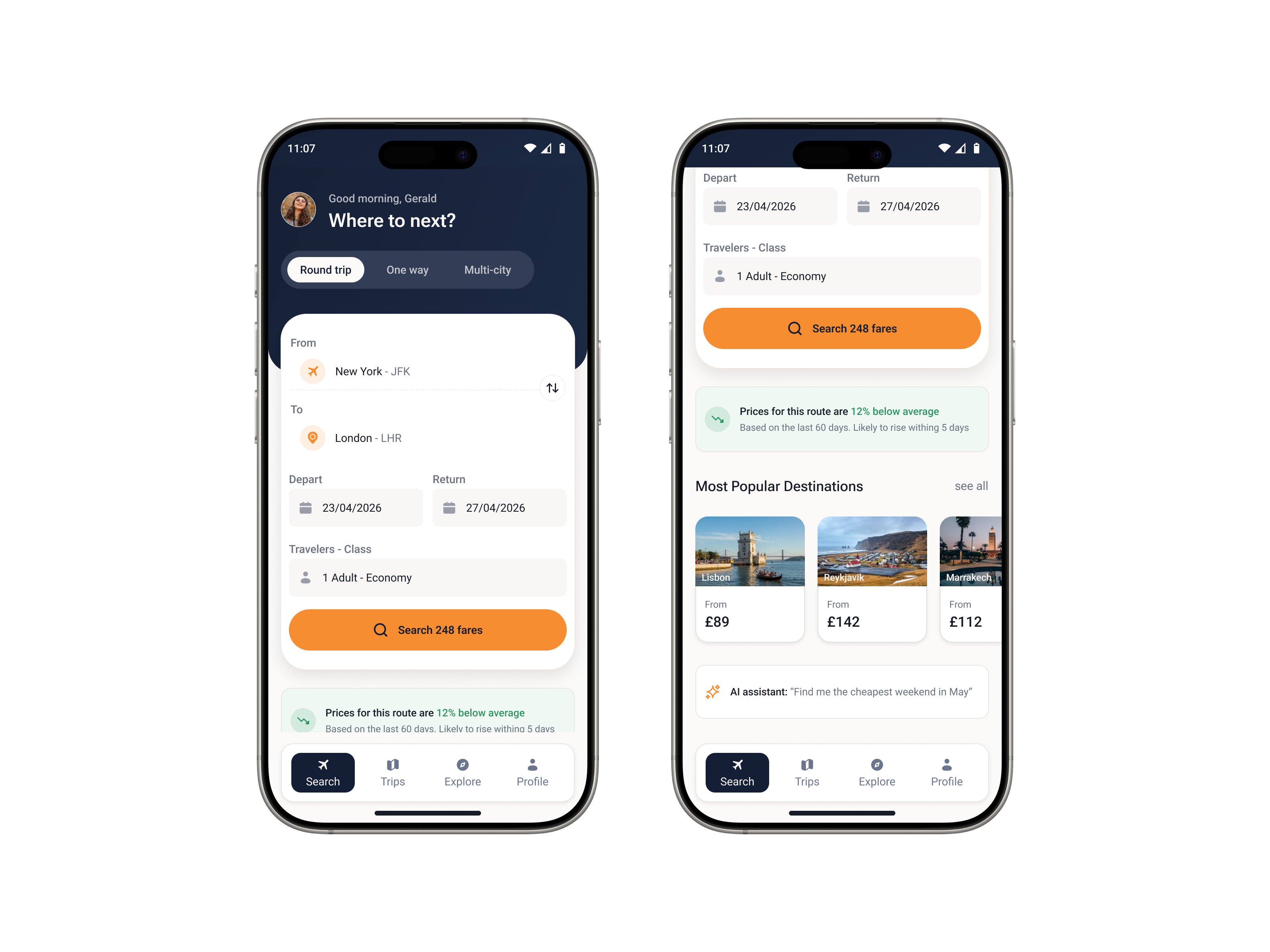 Skypath: A flight booking app built
for decision confidence