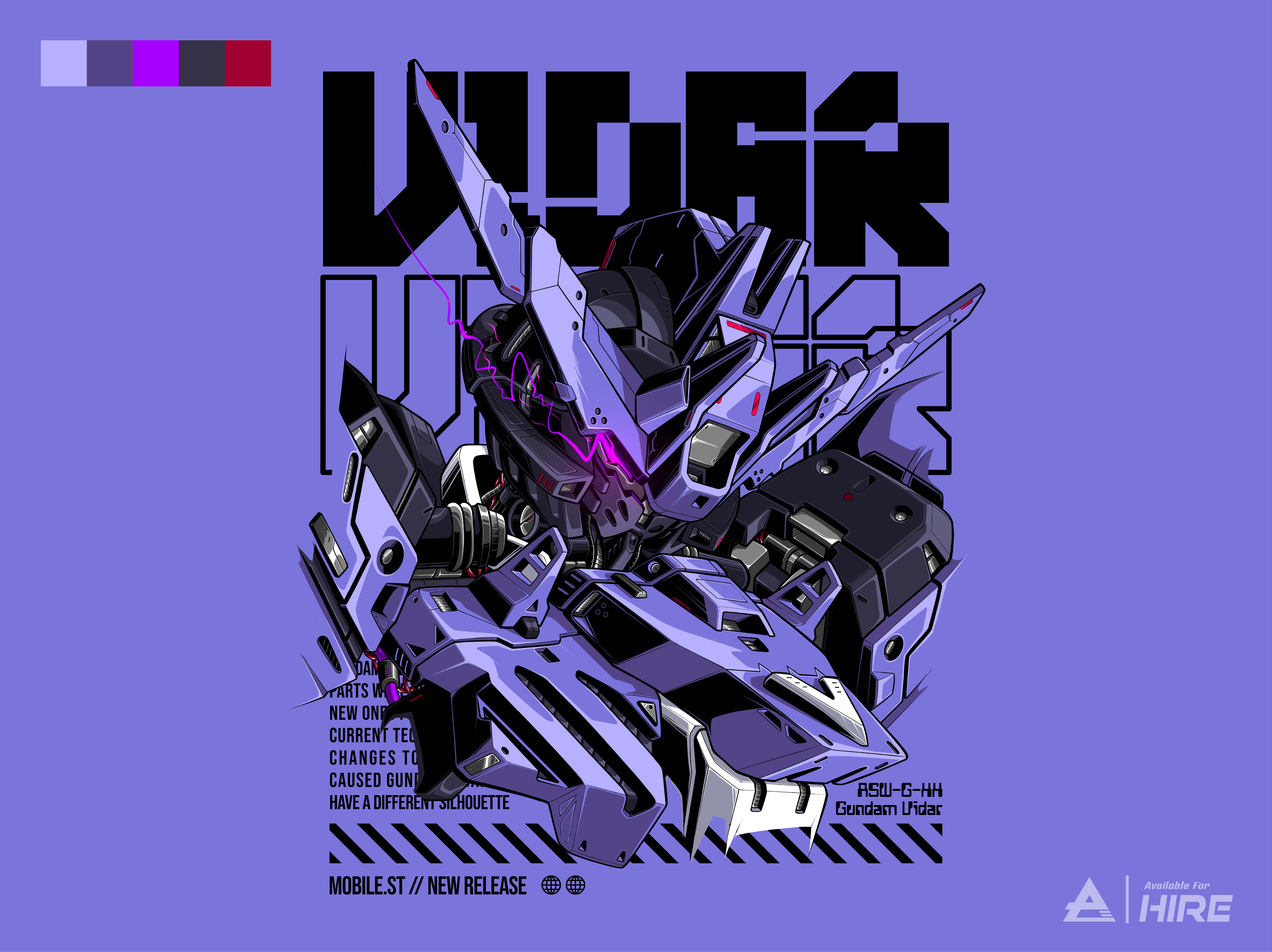 Example of Custom Illustration For Merchandise