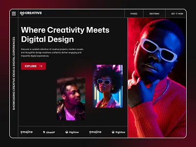 Creative Agency Website Design agency website design creative agency website designer portfolio digital agency website homepage design landing page design modern web design portfolio design portfolio website portfolio website design ui ux design website ui design
