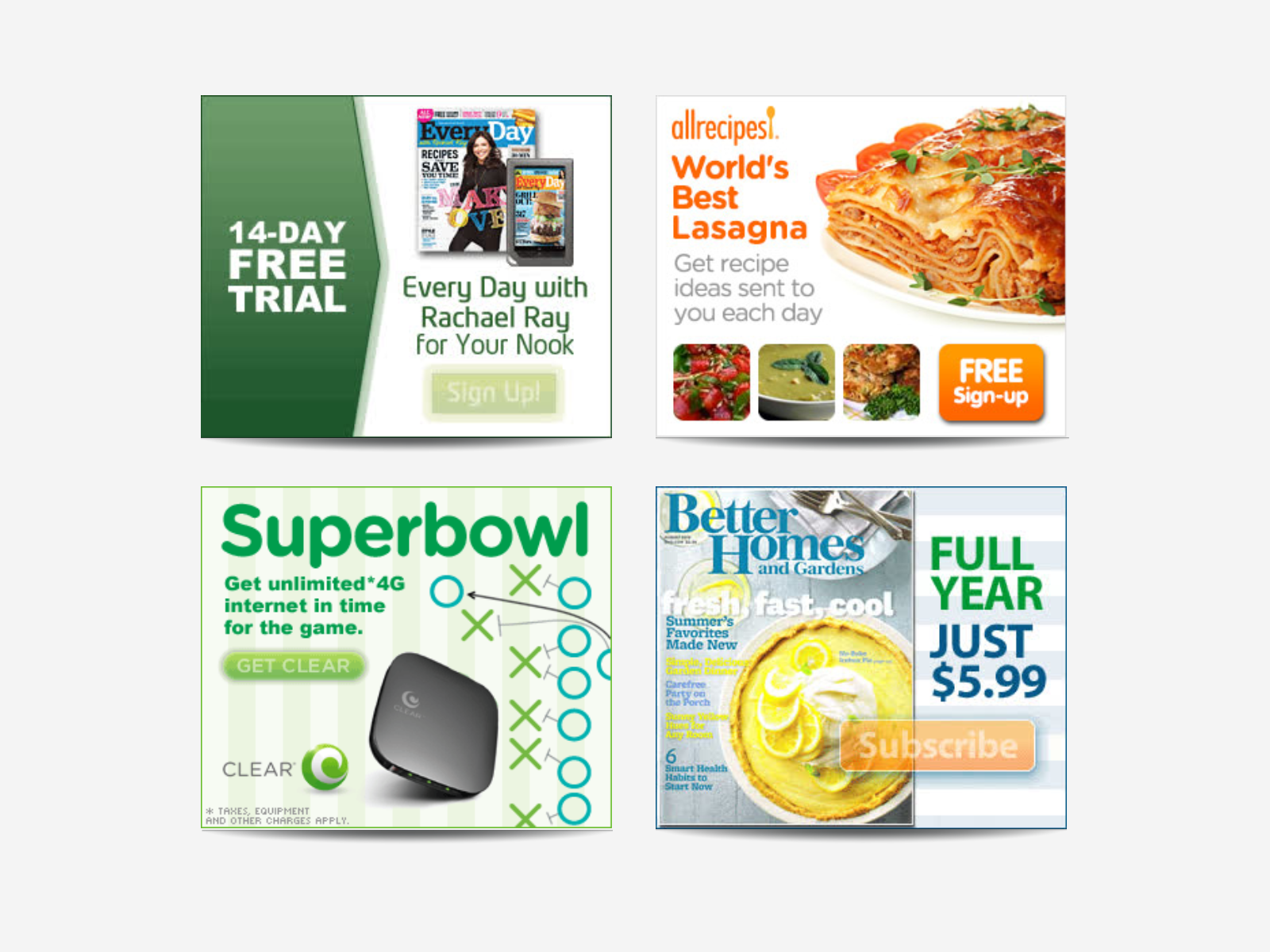 Example of Display Advertising